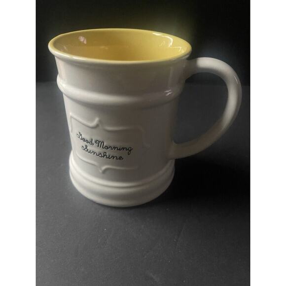 Roscher My Favorite Mug Good Morning Sunshine Ceramic Pottery Coffee Tea - Picture 1 of 6